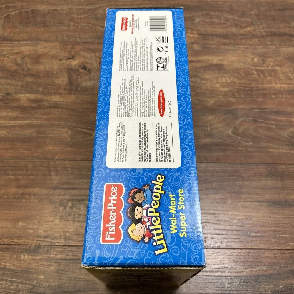 2005 Fisher Price Little People Wal-Mart Super Store Sealed New in Box J7735